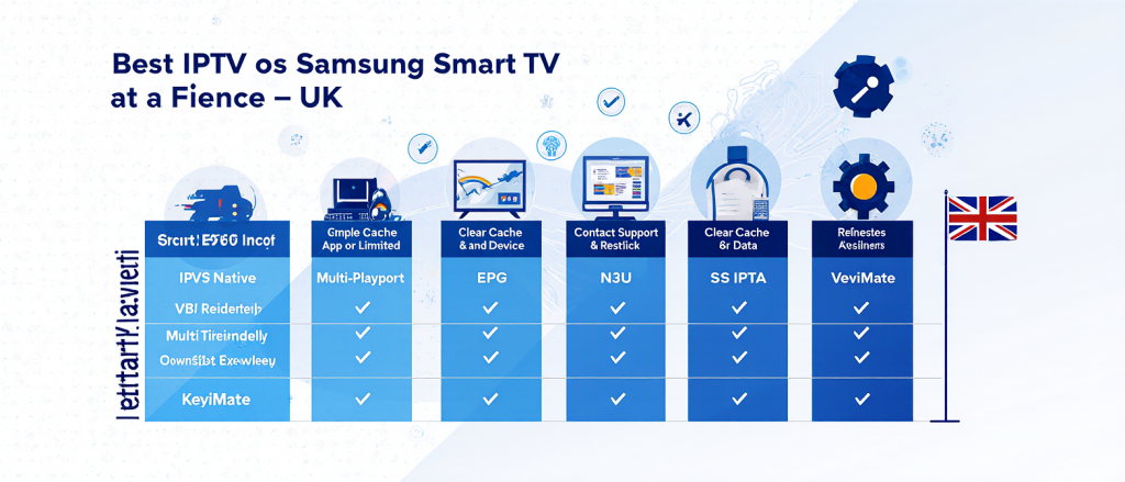 Best IPTV App for Samsung Smart TV 